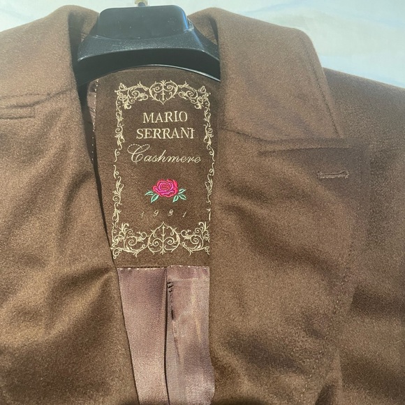 NWT Italian designer men’s double breasted cashmere coat - Picture 9 of 9